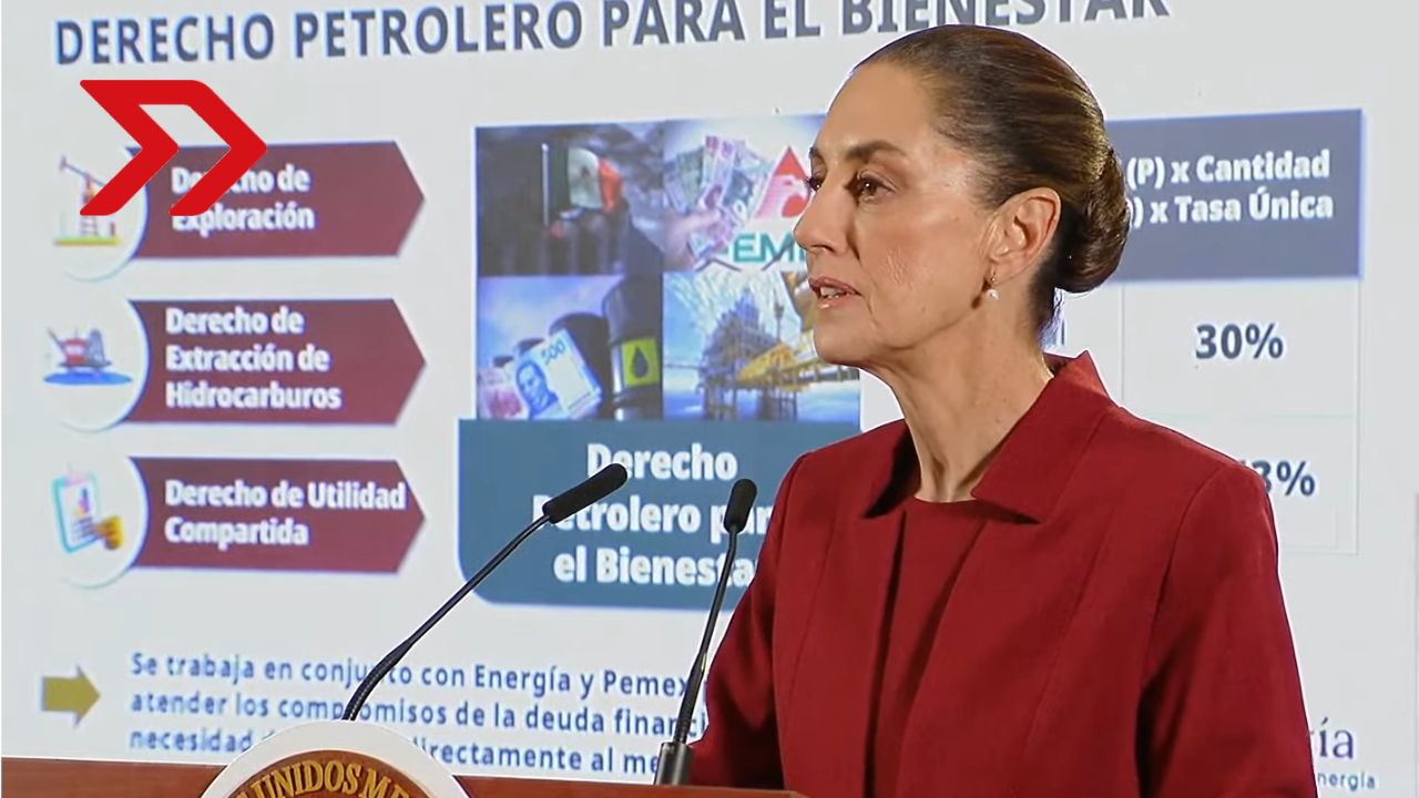 Claudia Sheinbaum presentó la Estrategia Nacional de Hidrocarburos para simplificar el sistema fiscal de pemex en pagos de estado.