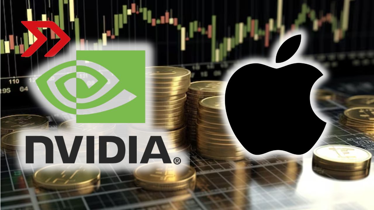 Nvidia supera a Apple en capitalización de mercado, impulsada por su liderazgo en inteligencia artificial y procesamiento gráfico.
